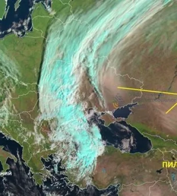 Завтра пилова буря накриє Київ, а до кінця тижня – майже всю Україну