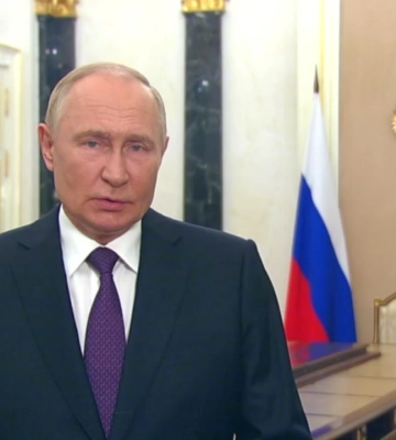 "Отстаиваем благополучное будущее": Путин поздравил с годовщиной оккупации территорий Украины