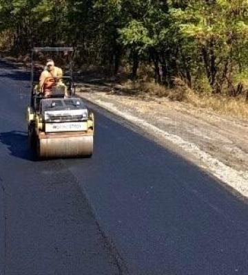 Майже 12 тис. м² дороги відремонтували у дев’яти громадах Полтавщини протягом минулого тижня