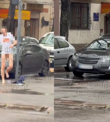 Прогулянка 18+: молодик засвітив піструна в центрі Франківська