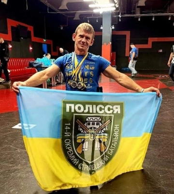 Ветеран з Волині завоював два «золота» на змаганнях «Strong Spirit’s Games»