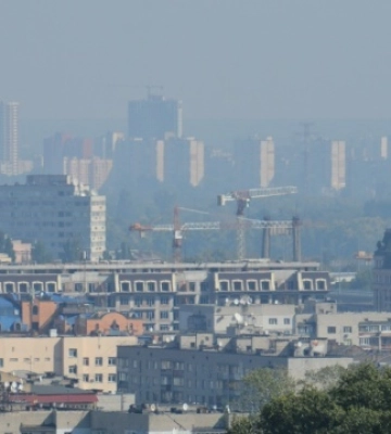 У Києві забруднення повітря в п&#039;ять разів перевищує норму