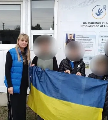 Трьох дітей разом із мамою повернули в Україну з окупації – Лубінець