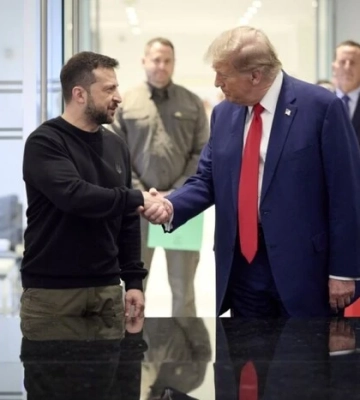 &quot;Він мені подобається&quot;. Трамп заявив про хороші стосунки із Зеленським