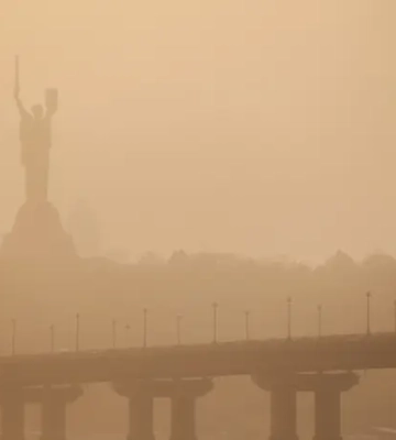 Північ Вінниччини накрила пилова буря