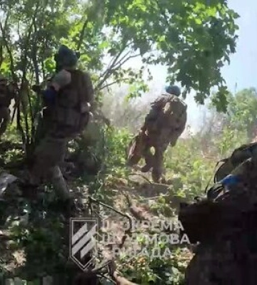 Воины 3-й ОШБр показали штурм вражеских позиций и взяли в плен российского солдата на Харьковском направлении. ВИДЕО