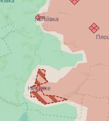 Ворог окупував Невське та просунувся у низці населених пунктів, - DeepState (КАРТА)