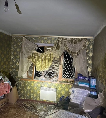 З важкої артилерії, "Градами" та дроном. Армія РФ обстрілювала Нікопольщину у ніч на 1 жовтня