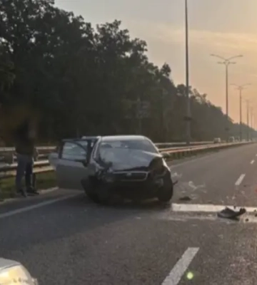 Аварія на Бориспільському шосе: поліція звернулася до водіїв 