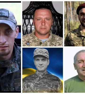 "На щиті" повернулися п'ятеро захисників з Рівненщини