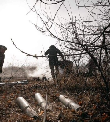 Карта боевых действий в Украине 1 октября