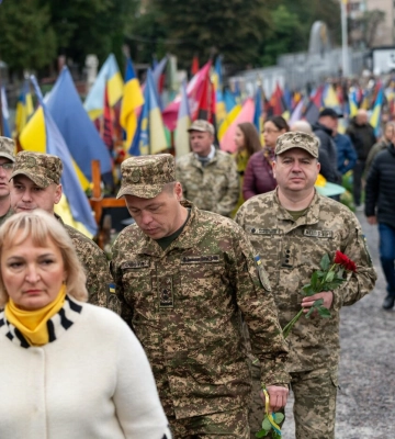 День захисників і захисниць України: у Львові вшанували пам&#039;ять загиблих військових