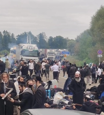 Более 14 тысяч хасидов прибыли в Умань на празднование Рош ха-Шана
