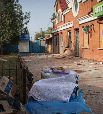 Який вигляд має центр Херсона після обстрілу військовими РФ. ФОТО