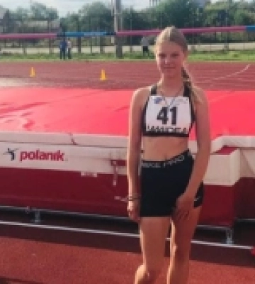 Волинянка Софія Шепелюк посіла четверте місце на чемпіонаті України з легкої атлетики