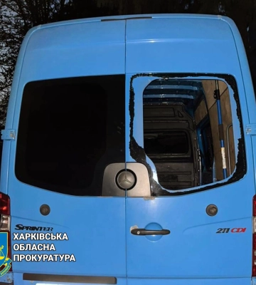 Двоє волонтерів постраждали у Харківській області від російського дрона