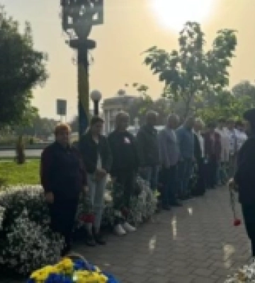 У Первомайську вшанували всіх, хто загинув через вторгнення Росії в Україну
