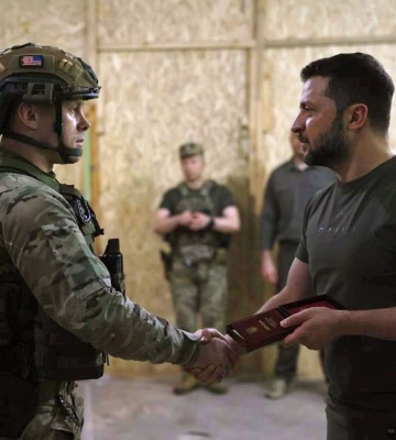Харків&#039;янину Олегу Ширяєву, командиру 225-го батальйону 127-ї бригади ТрО, присвоїли звання Героя України