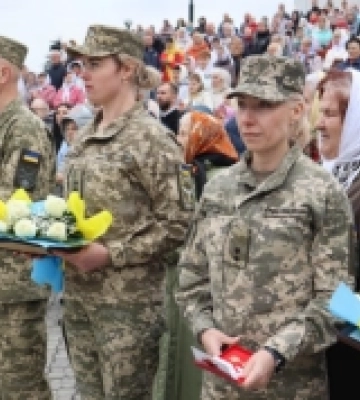 День захисників і захисниць України: у Рівному вшанували пам'ять полеглих воїнів