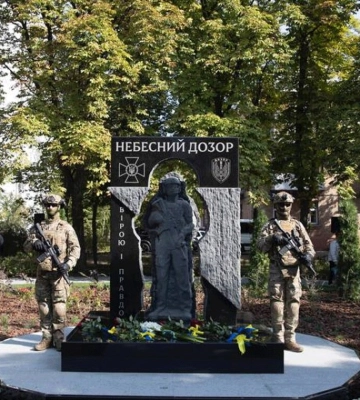 У Києві з&#039;явилась меморіальна скульптура на честь загиблих прикордонників 
