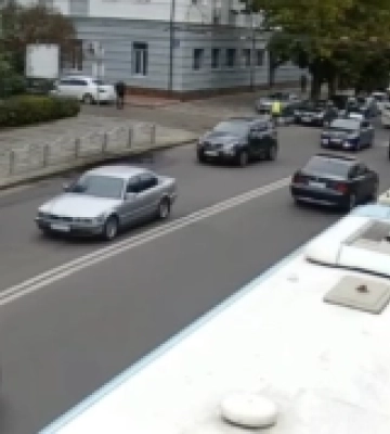 У центрі Луцька не розминулося дві маршрутки