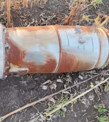 На Миколаївщині вибухотехніки знищили бойову частину російської ракети з 300 кг вибухівки. ВІДЕО+ФОТОрепортаж