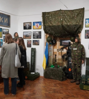 Виставку «За Україну, за її волю» відкрили в Закарпатському обласному краєзнавчому музеї
