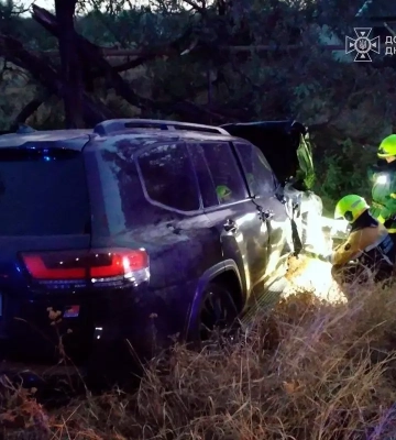 В ДТП в Днепровском районе пострадал водитель "Toyota"