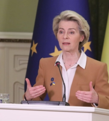 Фон дер Ляєн у Києві: Євросоюз надасть Україні позику в €35 мільярдів