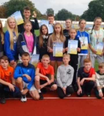 Команда Рожищенської спортшколи – четверта на чемпіонаті області з легкої атлетики. ФОТО