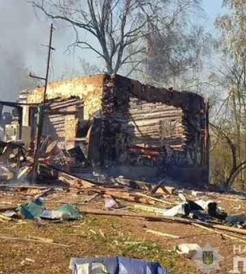 Наслідки обстрілів Сумщини: 1 людина загинула, ще 3 - поранені. ФОТОрепортаж