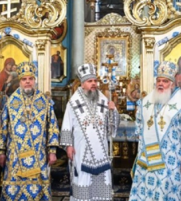 Глава ПЦУ очолив Божественну літургію в Успенській церкві у Львові