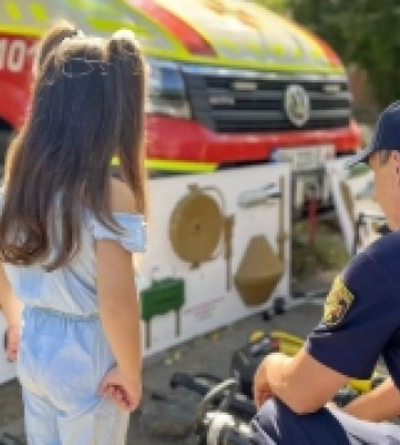 Білгород-дністровські рятувальники взяли участь у благодійному ярмарку