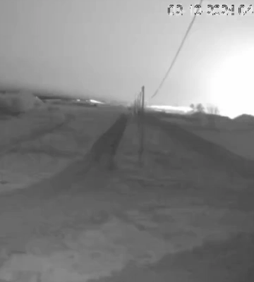 Момент «прилета» КАБ по селу под Харьковом попал на видео