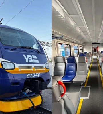 "Укрзалізниця" модернізувала електропоїзд "Борсук": де він курсуватиме (ФОТО)