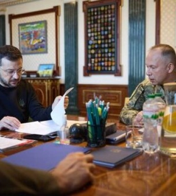 Президент обговорив із головнокомандувачем ЗСУ ситуацію на Донеччині