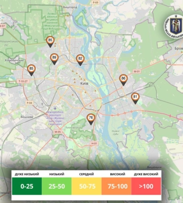У Сумах повітря досягло найвищого рівня забруднення