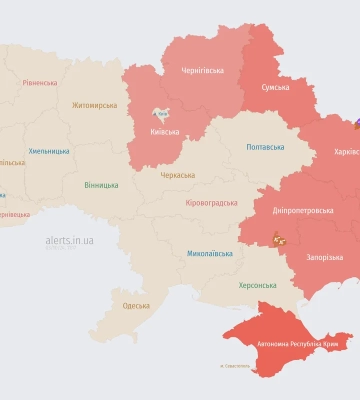Ворожі ударні дрони фіксують на північному сході, на Чернігівщині можлива робота ППО - Повітряні сили
