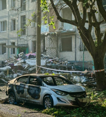 У Харкові внаслідок удару КАБ пошкоджена 51 будівля, вибито понад 760 вікон