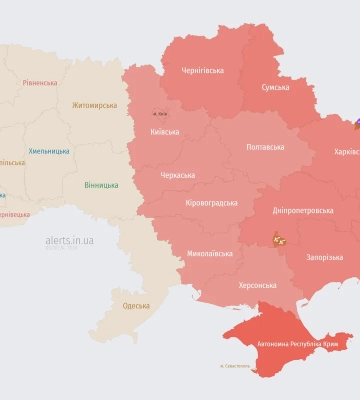 ППО виявила та уразила в повітряному просторі навколо та над Києвом приблизно півтора десятка &quot;шахедів&quot; - КМВА