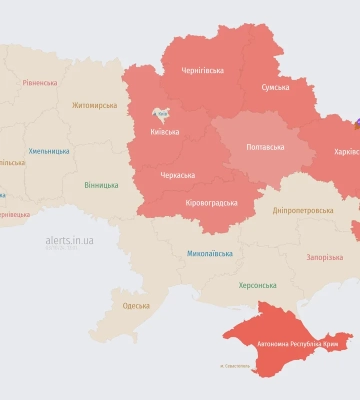 Ворожі ударні дрони фіксують на північному сході, на Чернігівщині можлива робота ППО - Повітряні сили