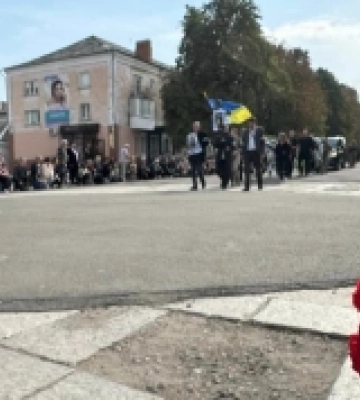 У Первомайську попрощалися з воїном Олександром Пшеничним
