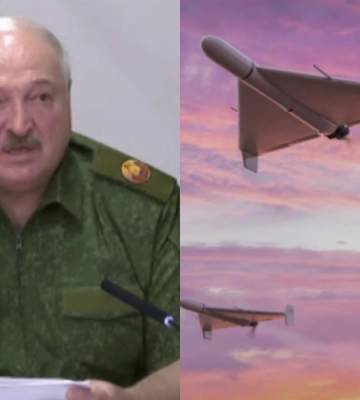 До повітряного простору Білорусі залетіли 3 "шахеди", - "Гаюн"