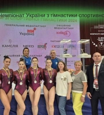 Кропивницькі студентки стали призерками чемпіонату України зі спортивної гімнастики