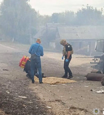 У Нікополі внаслідок влучання дрону поранені троє людей