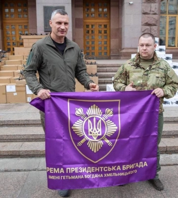 Столичная громада передала 750 дронов бригаде им. Богдана Хмельницкого, - Виталий Кличко