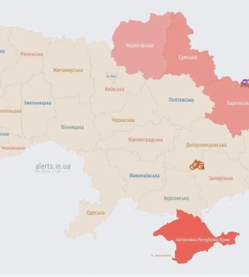 В Сумской и Черниговской областях есть угроза применения вражеских дронов, возможна работа ПВО