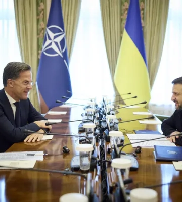 Новий генсек НАТО приїхав у Київ і вже зустрівся зі Зеленським
