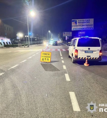 Смертельна ДТП у Вишневому: водій Fiat збив пішохода