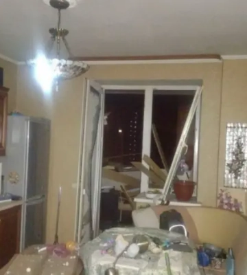 Через падіння уламків дронів у столиці сталася пожежа – Кличко